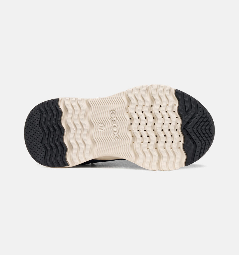Geox Loftus Baskets basses en Bleu/Multi pour filles (377769) - pour semelles orthop&eacute;diques