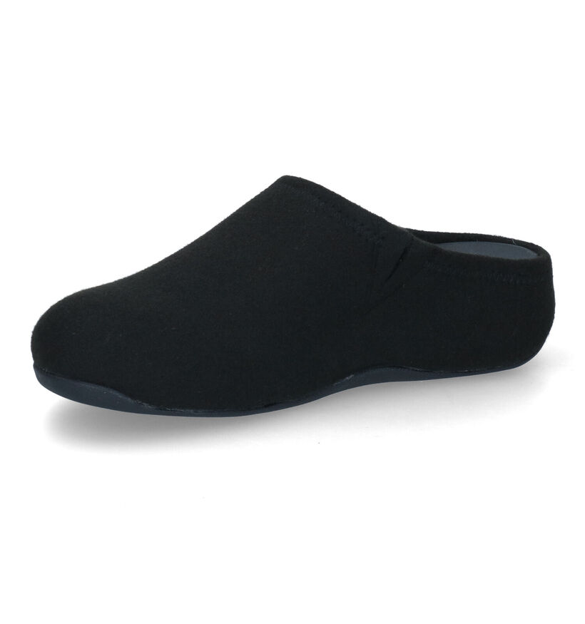 FitFlop Shuv Felt Pantoufles en Gris pour femmes (313553)