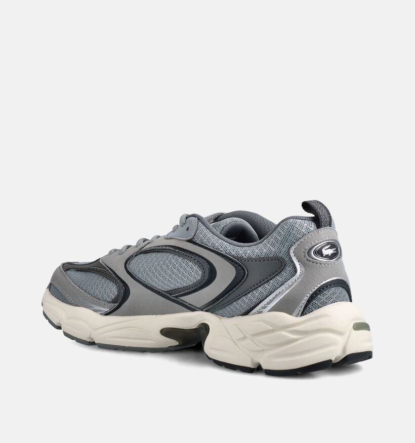 Lacoste Storm Chaussures plates en Gris pour hommes (369364)