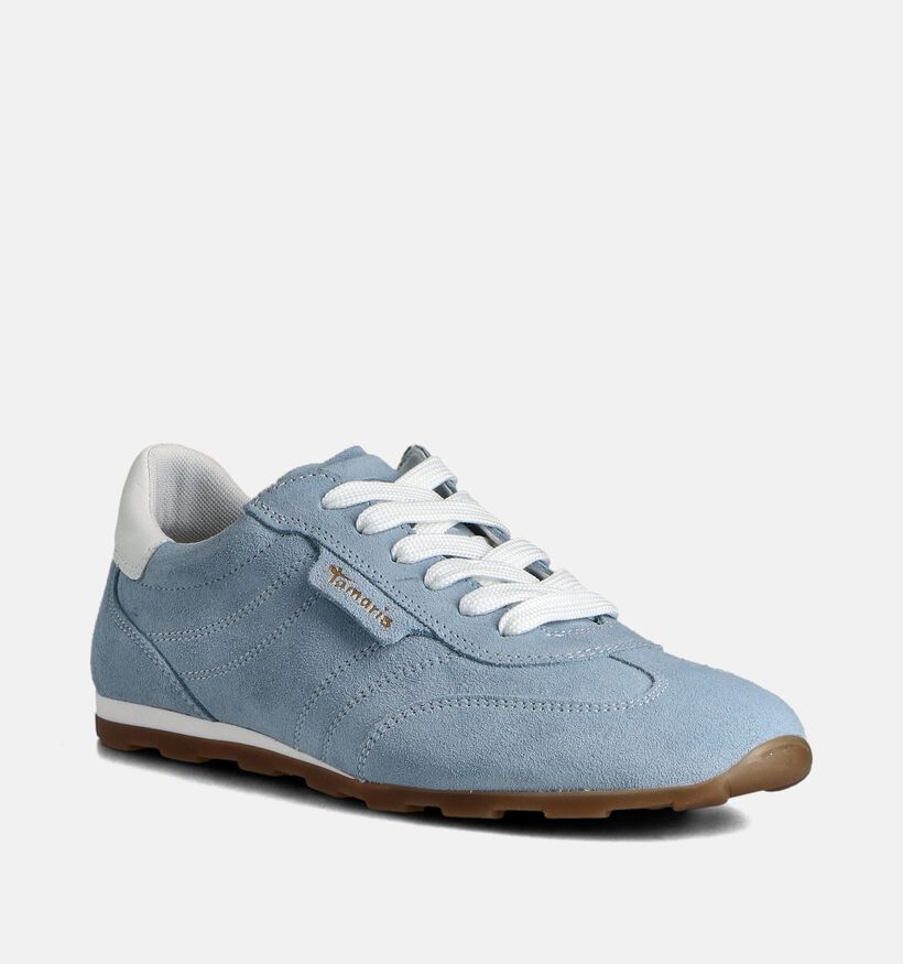 Tamaris Lichtblauwe Sneakers voor dames (364161) - geschikt voor steunzolen