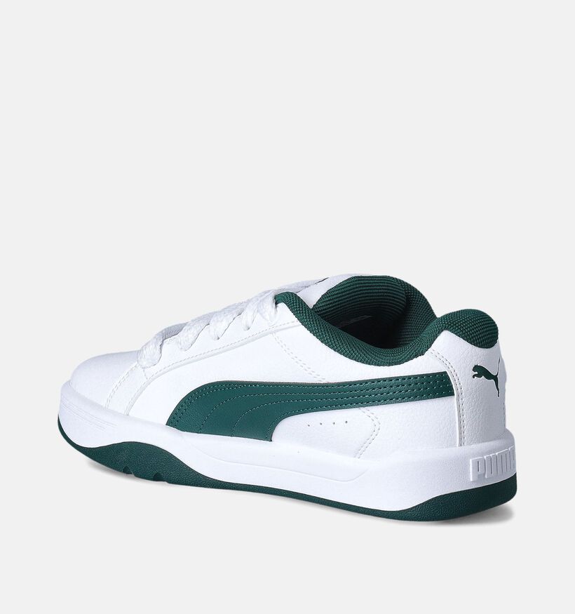 Puma Park Lifestyle Easy Baskets en Blanc pour filles, garçons (350391) - pour semelles orthopédiques