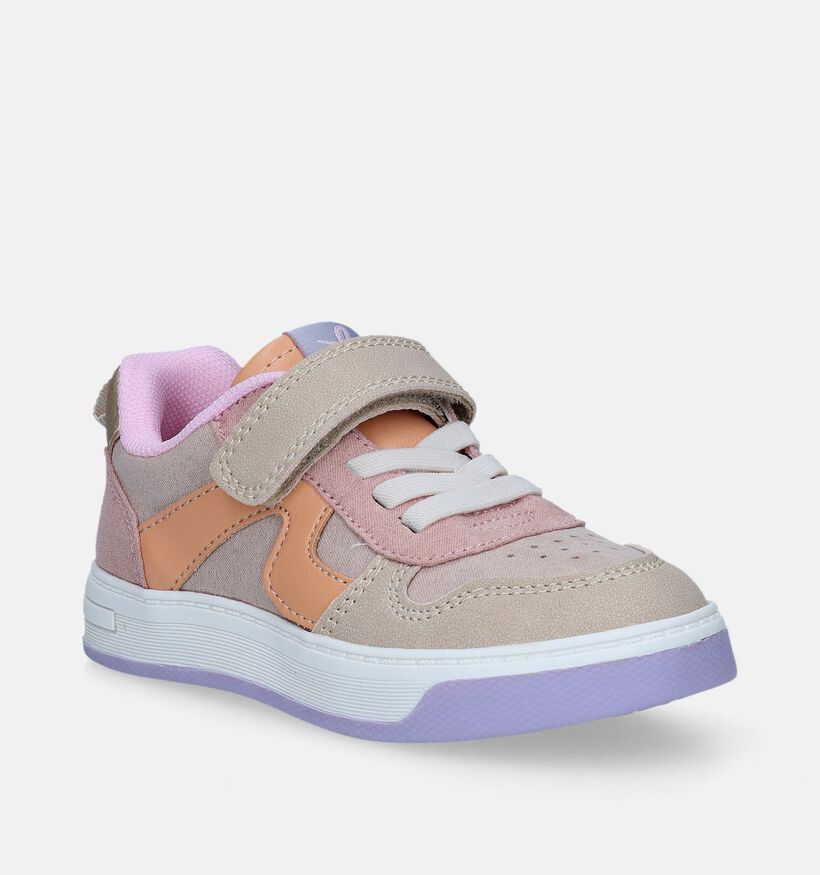 Milo & Mila Baskets basses en Beige pour filles (338487)