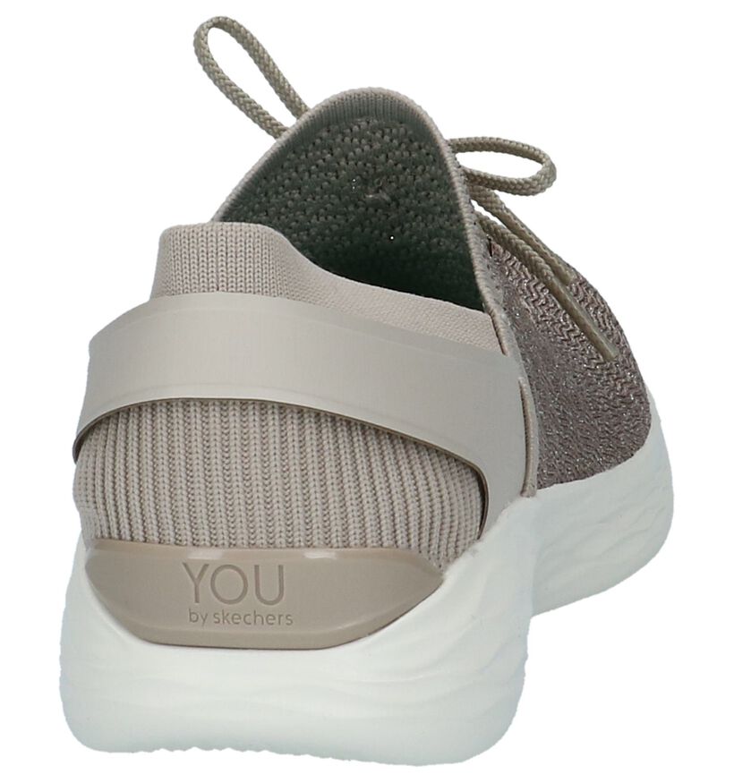 YOU by Skechers Taupe Instappers, , pdp