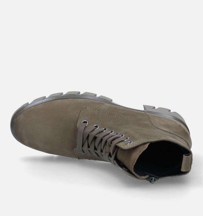 Gabor Kaki Bottines voor dames (331197) - geschikt voor steunzolen