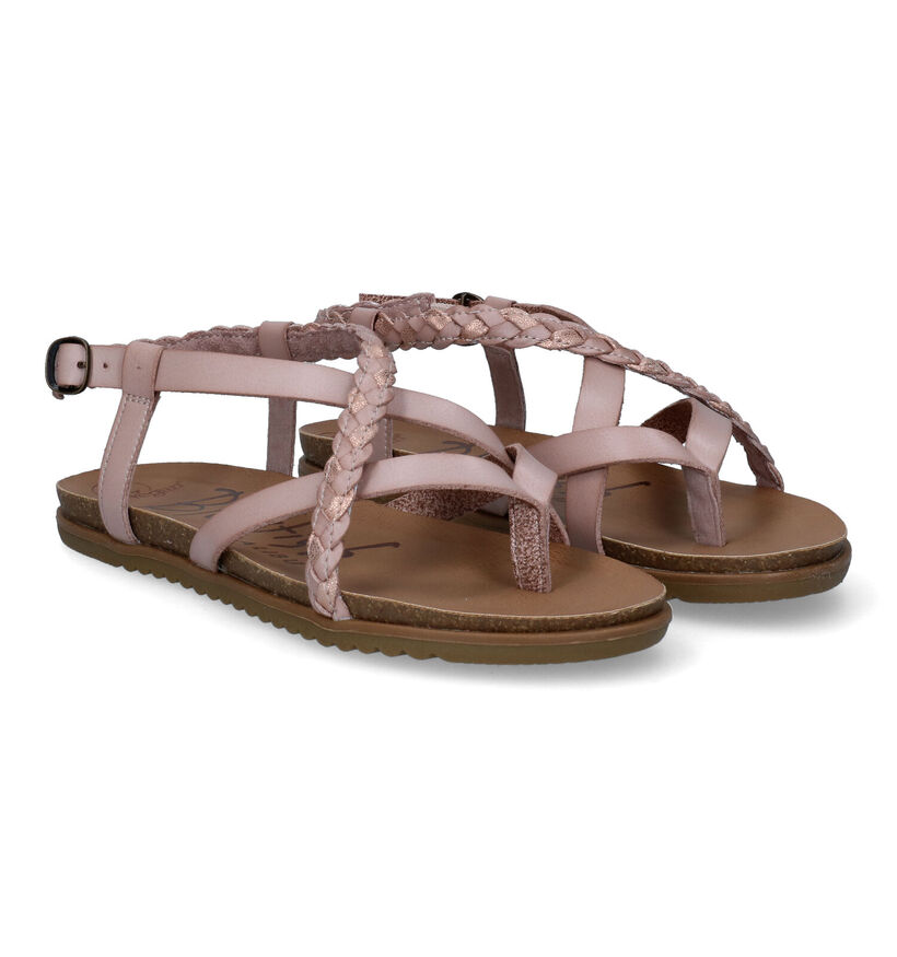 Blowfish Malibu Mallorca Sandales en Rosé en simili cuir (305088)