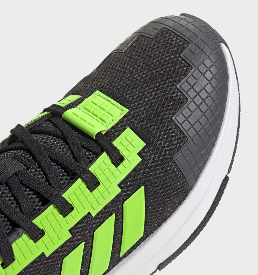 adidas Minecraft Zwarte Sneakers voor jongens, meisjes (366818) - geschikt voor steunzolen