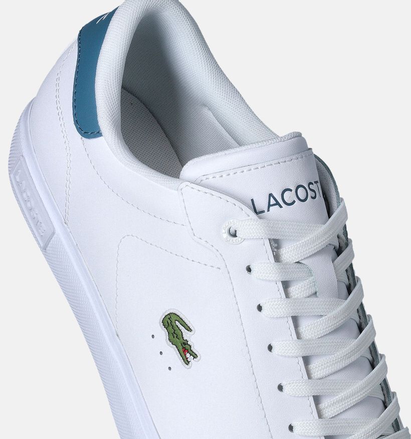 Lacoste Powercourt Chaussures à lacets en Blanc pour hommes (351179)