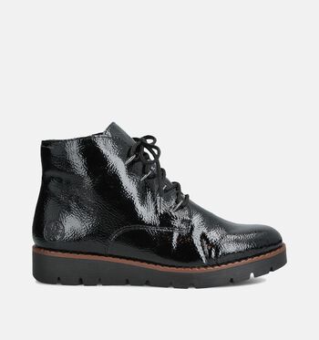 Rieker Boots Zwart/Bordeaux