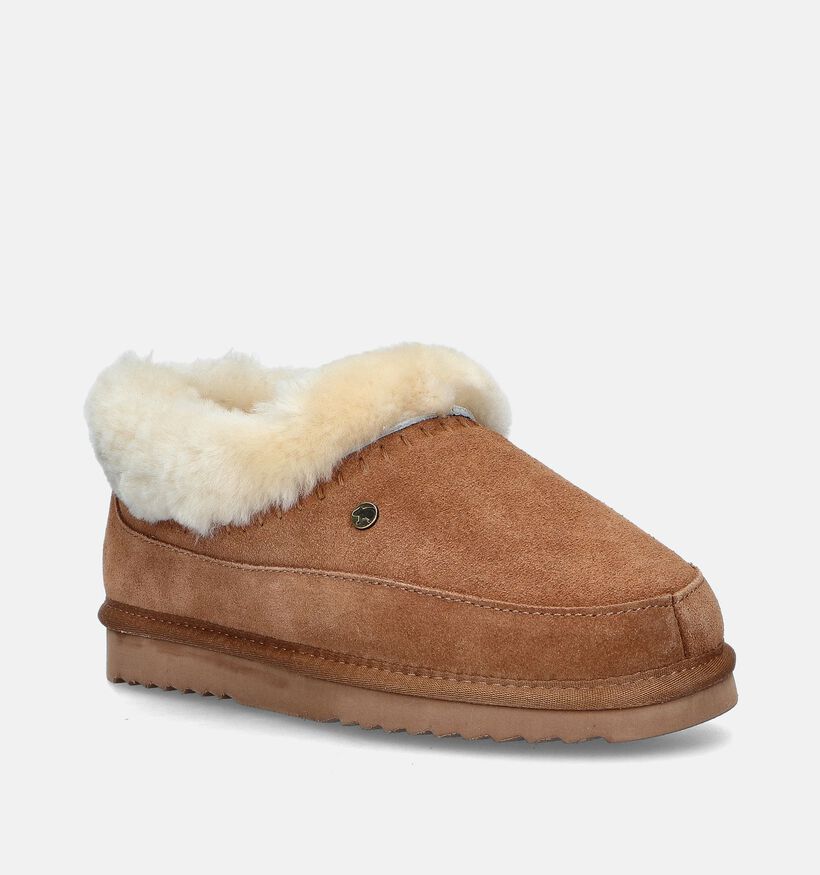Warmbat Barraba Cognac Pantoffels voor dames (346216)