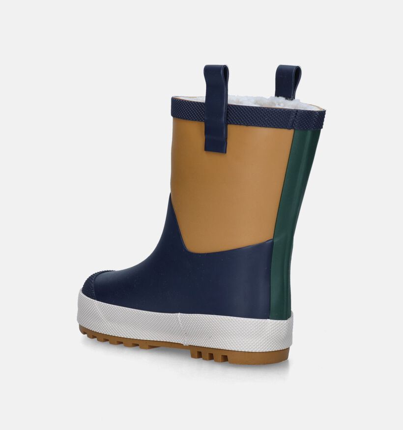 LIEWOOD Sasha Thermo Bottes de pluie en Bleu pour filles, garçons (345303) - pour semelles orthopédiques