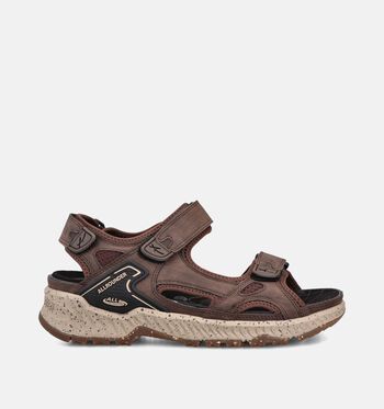 Allrounder Sandales Marron/Vert/Gris