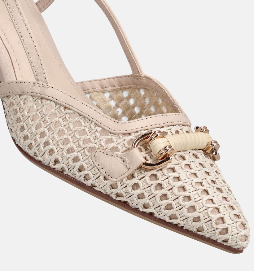 Tamaris Escarpins slingback en Beige pour femmes (371703)