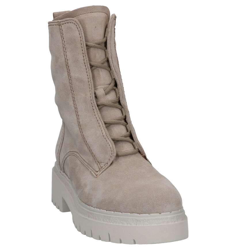 Gabor OptiFit Bottines en Taupe pour femmes (297391) - pour semelles orthopédiques