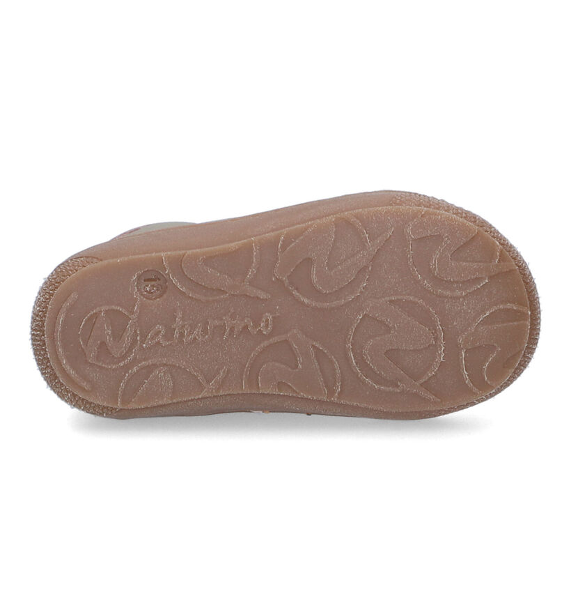 Naturino Cocoon Cognac Bottines voor jongens, meisjes (324034) - geschikt voor steunzolen