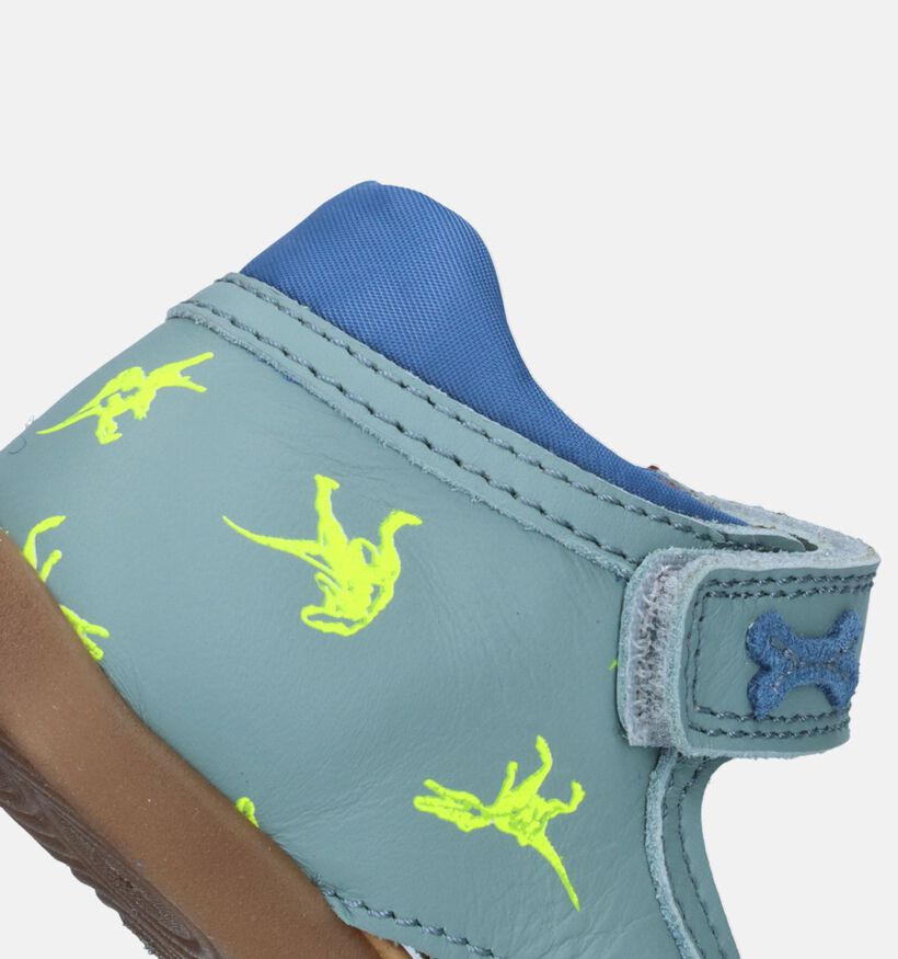STONES and BONES Sino Groene Babysandalen met dino's voor jongens (341903)