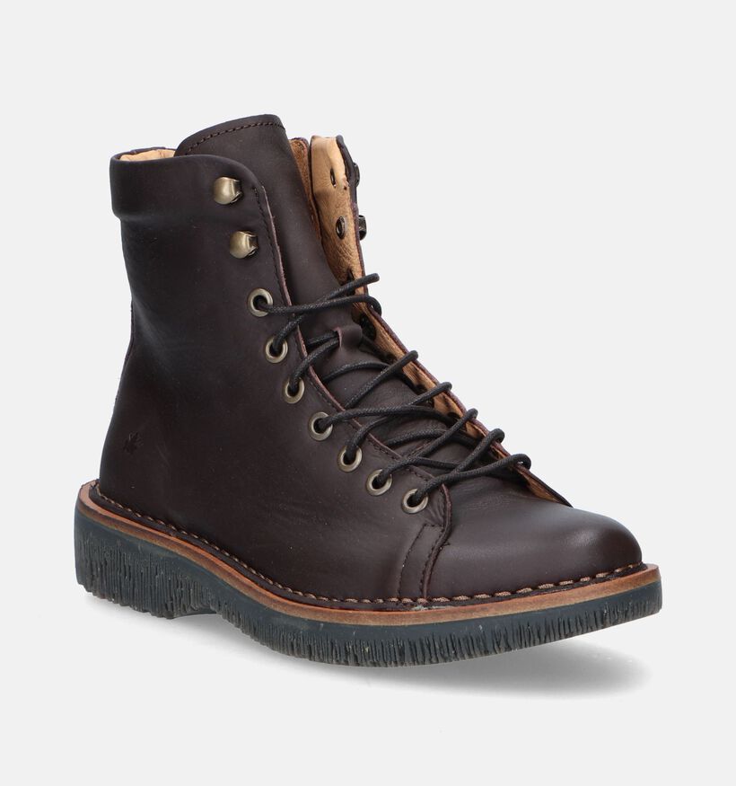 El Naturalista Bottines à lacets en Marron pour femmes (347336) - pour semelles orthopédiques