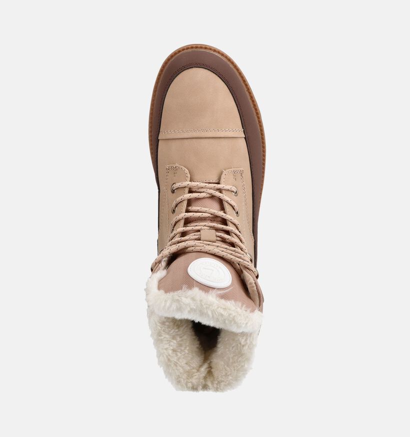 Luhta Reilu MS Boots &agrave; lacets en Beige pour femmes (378593)