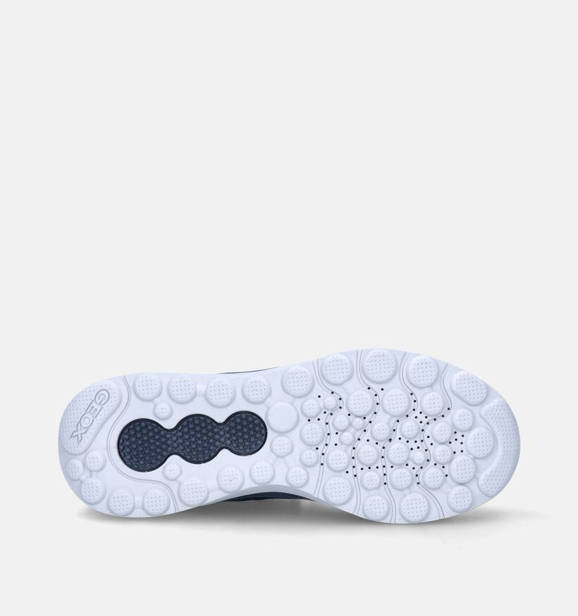 Geox Spherica Actif X1 Blauwe Veterschoenen voor heren (351627) - geschikt voor steunzolen