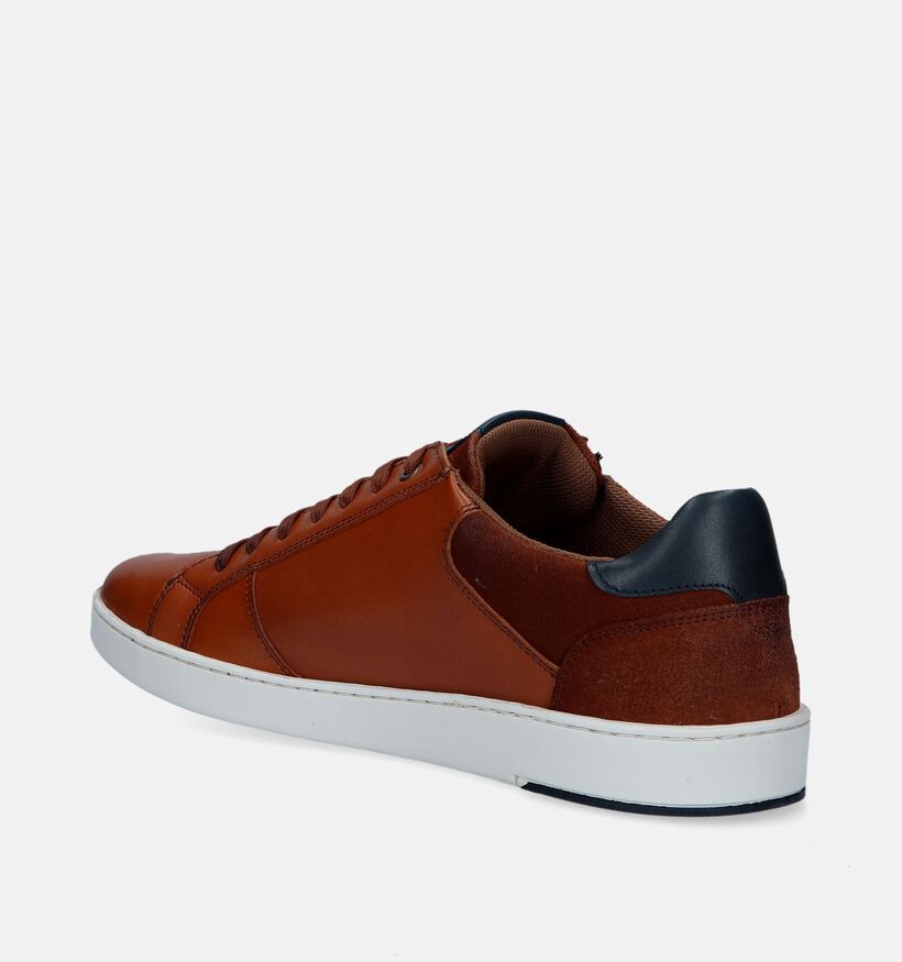 River Woods Pepijn Cognac Veterschoenen voor heren (340904) - geschikt voor steunzolen