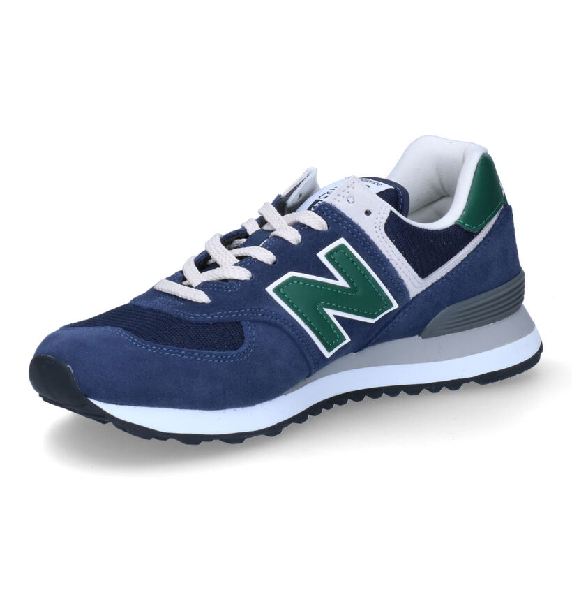 New Balance ML 574 Baskets basses en Gris pour hommes (353357) - pour semelles orthopédiques