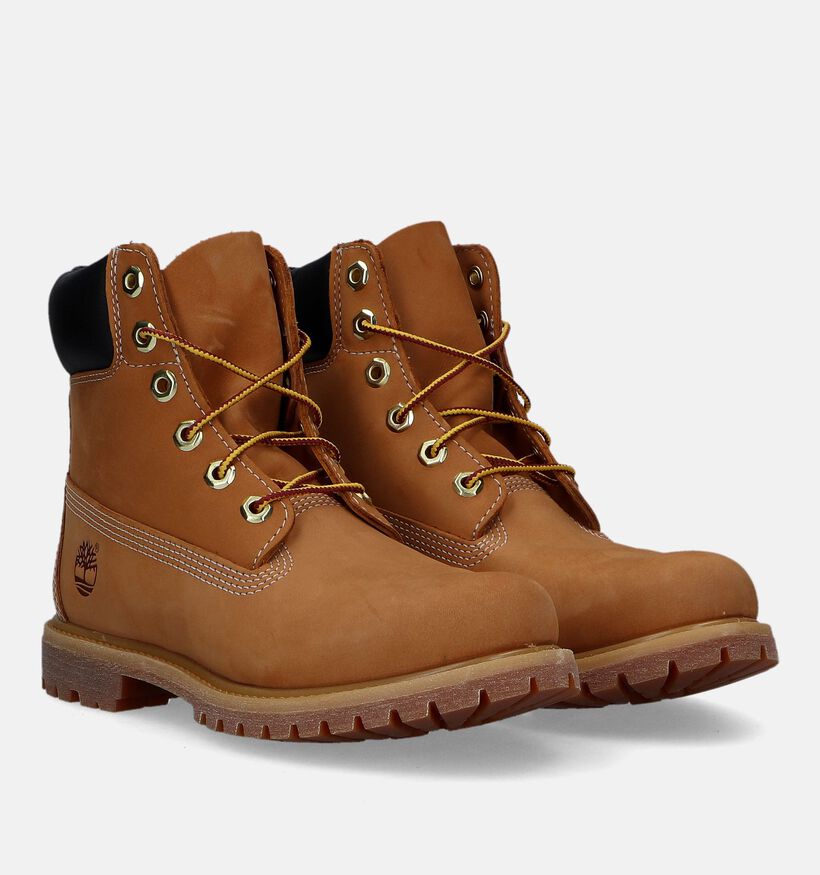 Timberland 6IN Premium Camel Bottines pour femmes (328665) - pour semelles orthopédiques