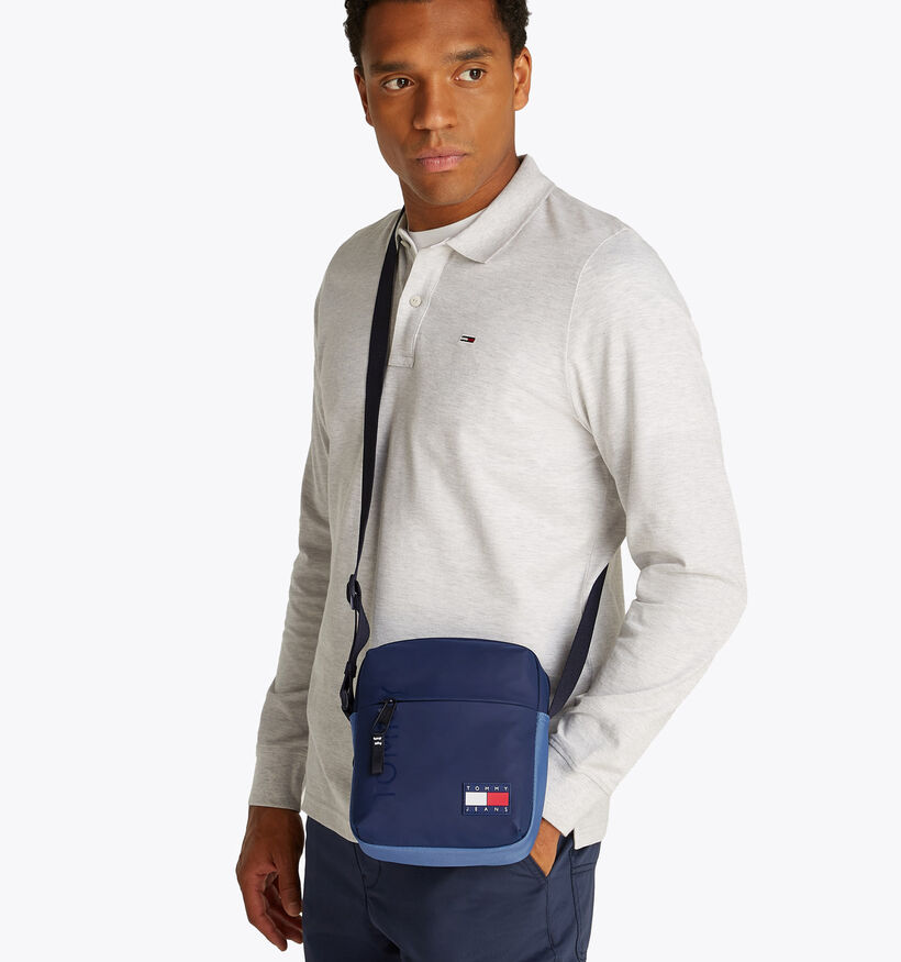 Tommy Hilfiger Daily Reporter Blauwe Crossbodytas voor heren (352877)