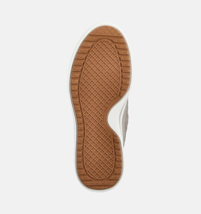 Skechers Arch Fit Arcade Cuddle Steps Baskets en Taupe pour femmes (375612)