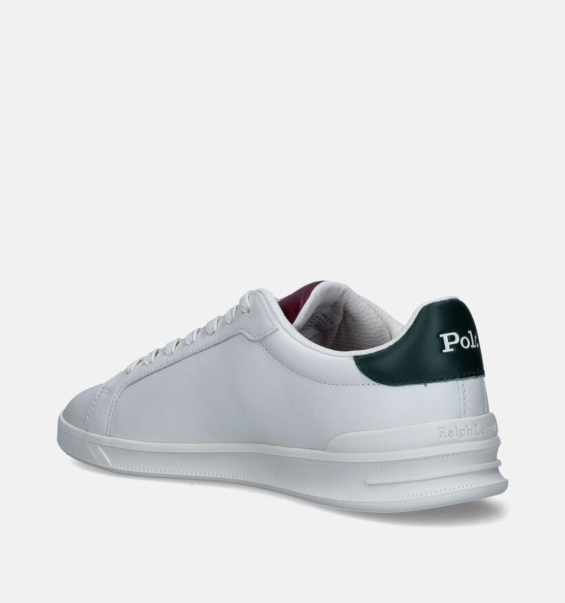 Polo Ralph Lauren Heritage Court Chaussures à lacets en Blanc pour hommes (344924)