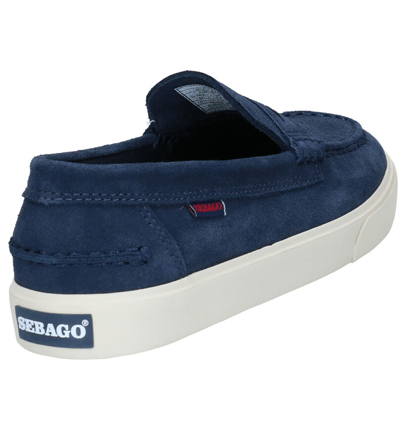 Sebago Manitou Mocassins en Bleu en daim (287822)