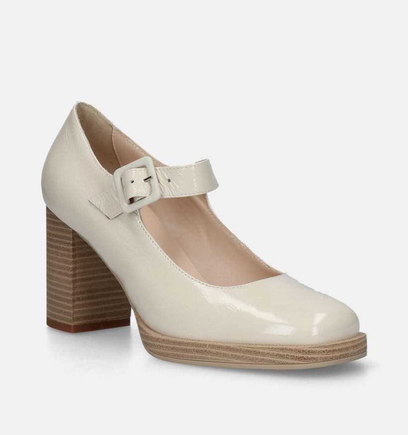 NeroGiardini Ecru Pumps Met Riempje voor dames (337144)