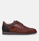 Bullboxer Cognac Veterschoenen voor heren (332271) - geschikt voor steunzolen