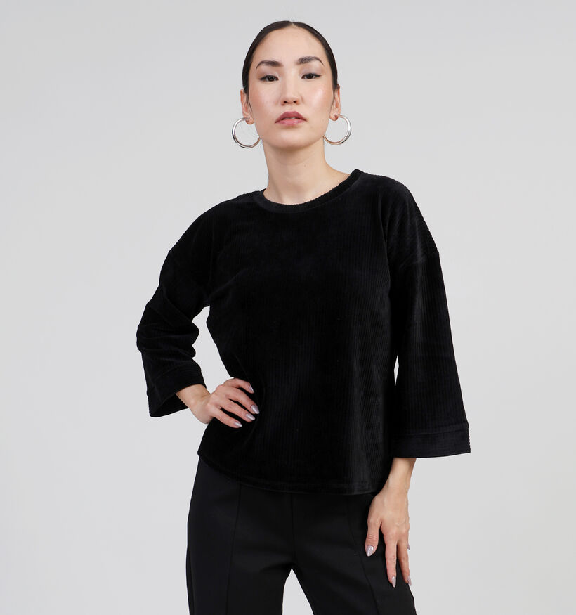 Vero Moda Odine T-shirt en Noir pour femmes (346161)