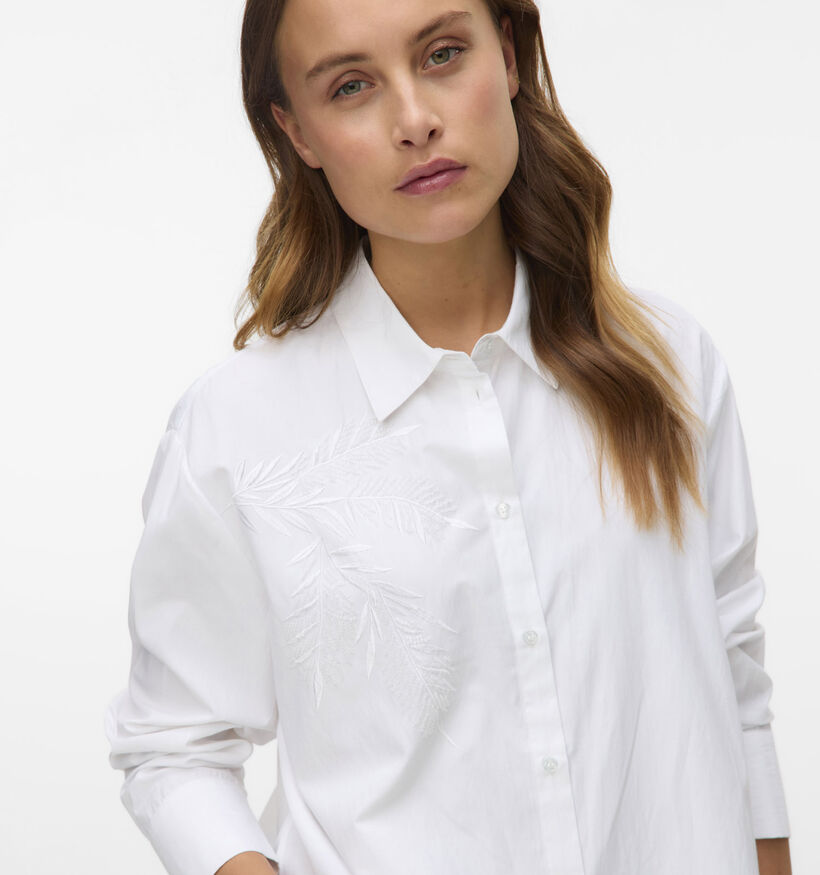 Vero Moda Fanni Witte Hemd voor dames (364525)