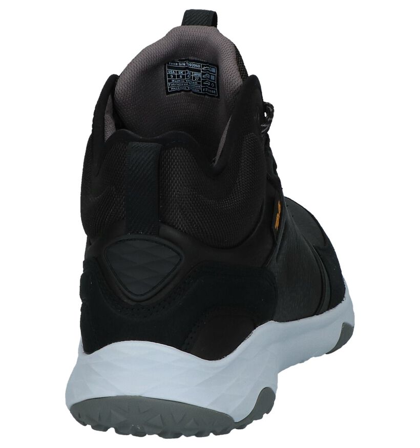 Teva Arrowood Zwarte Boots Waterproof in leer (232653)