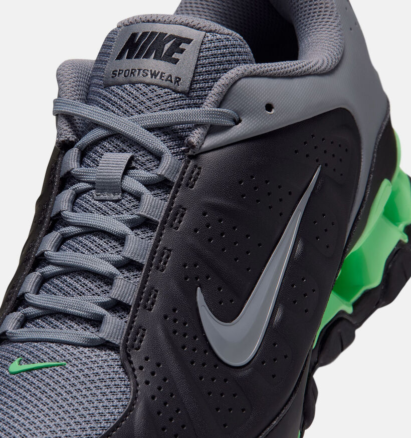 Nike Reax TR Baskets en Noir/Vert pour hommes (376141)