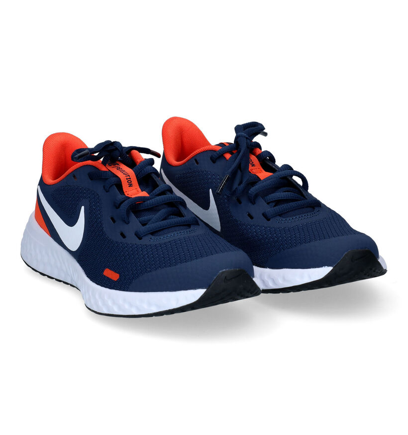 Nike Revolution Blauwe Sneakers in kunststof (293616)