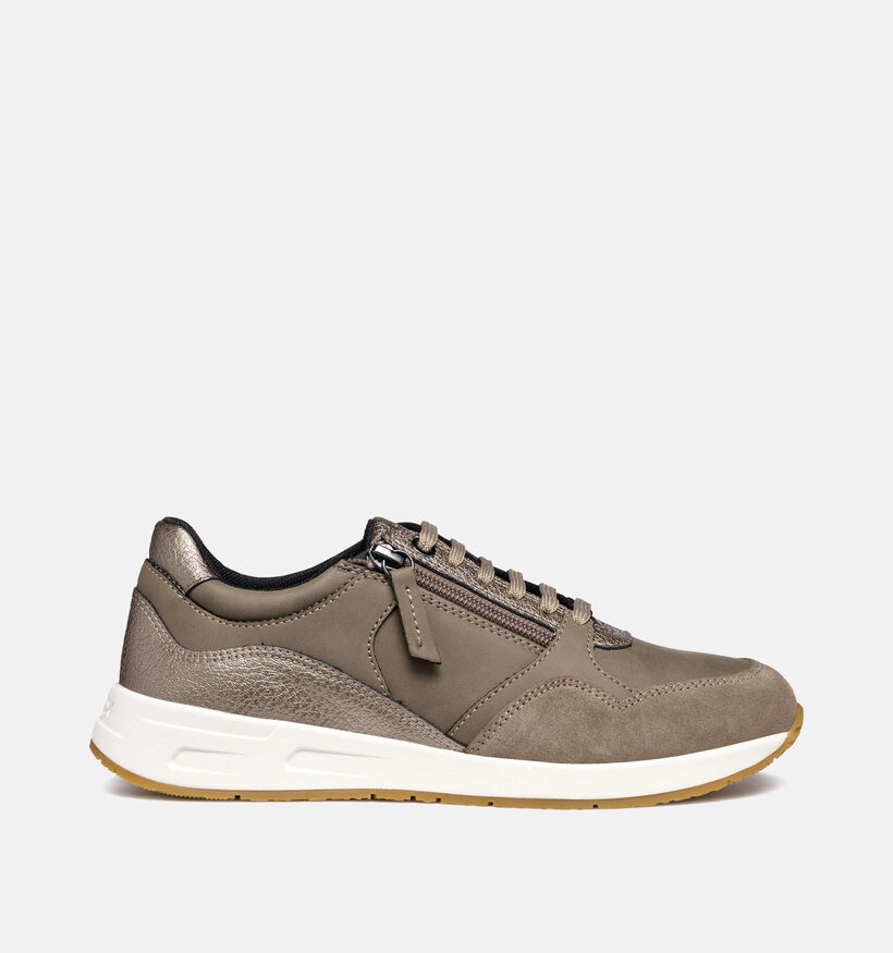 Geox Bulmya Taupe Sneakers voor dames (344230)