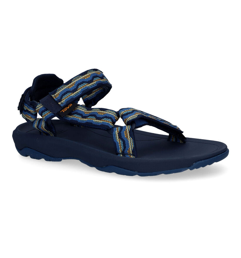 Teva Hurricane Blauwe Sandalen in stof (322218)