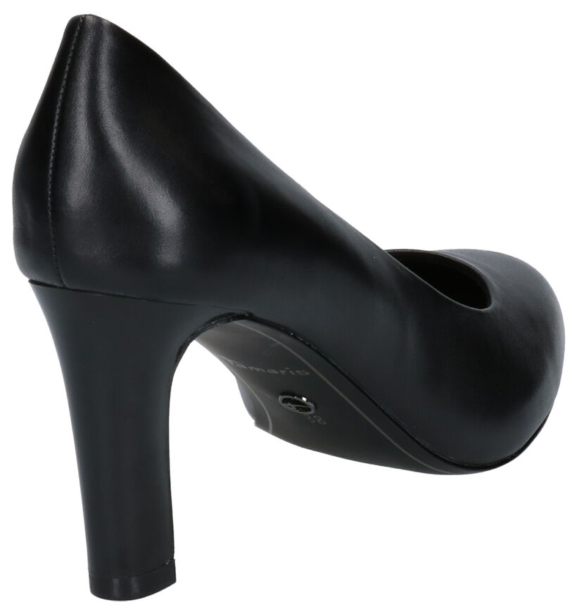 Tamaris TOUCH it Escarpins en Noir en cuir (257178)