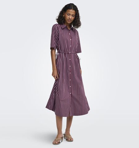 JDY Robes Bleu/Bordeaux