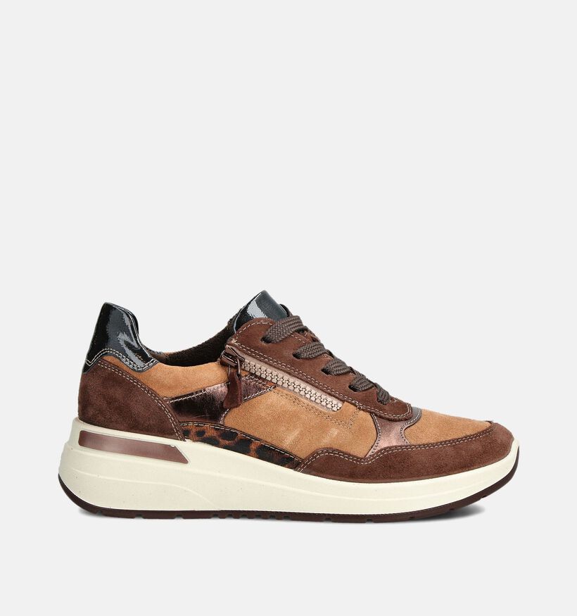Ara Garda Bruine Sneakers voor dames (362475) - geschikt voor steunzolen