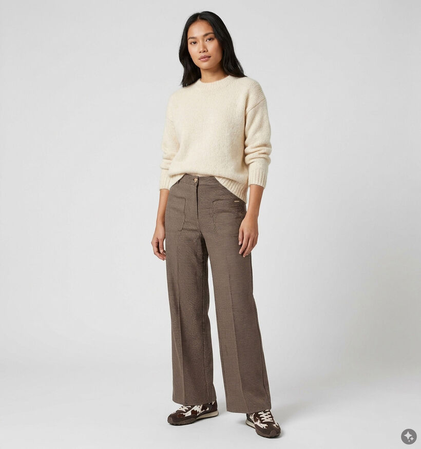 Deeluxe Original Debby Pantalon en Marron pour femmes (382284)