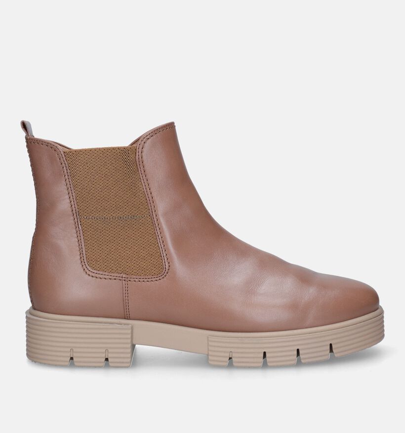 Gabor OptiFit Camel Chelsea Boots voor dames (315149) - geschikt voor steunzolen