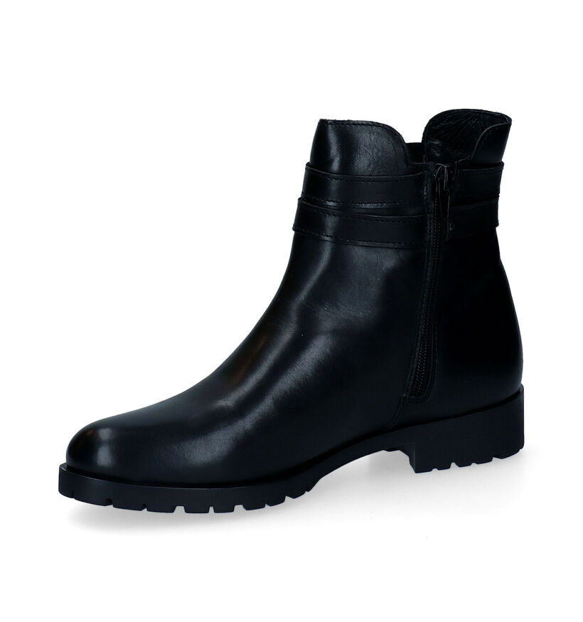 Scapa Bottines plates en Noir en cuir (297961)