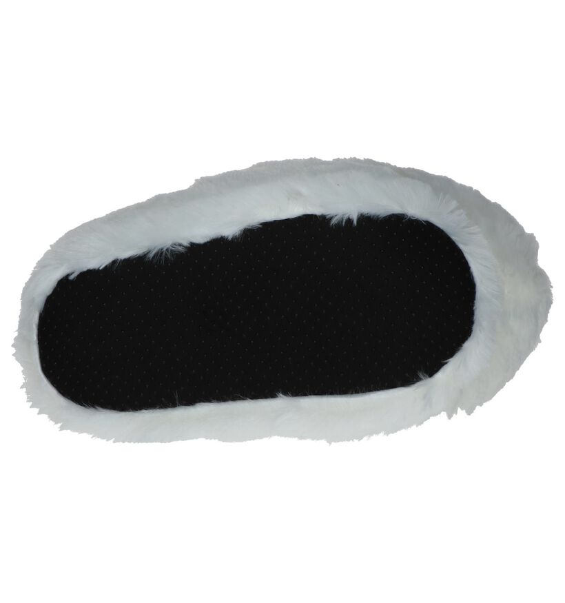 Dazzle Pantoufles fermées en Blanc en textile (225810)