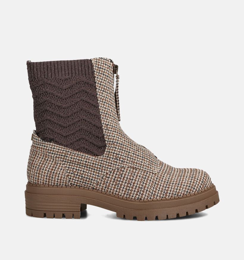 La Strada Bottines Chelsea en Beige/Marron pour femmes (361777)