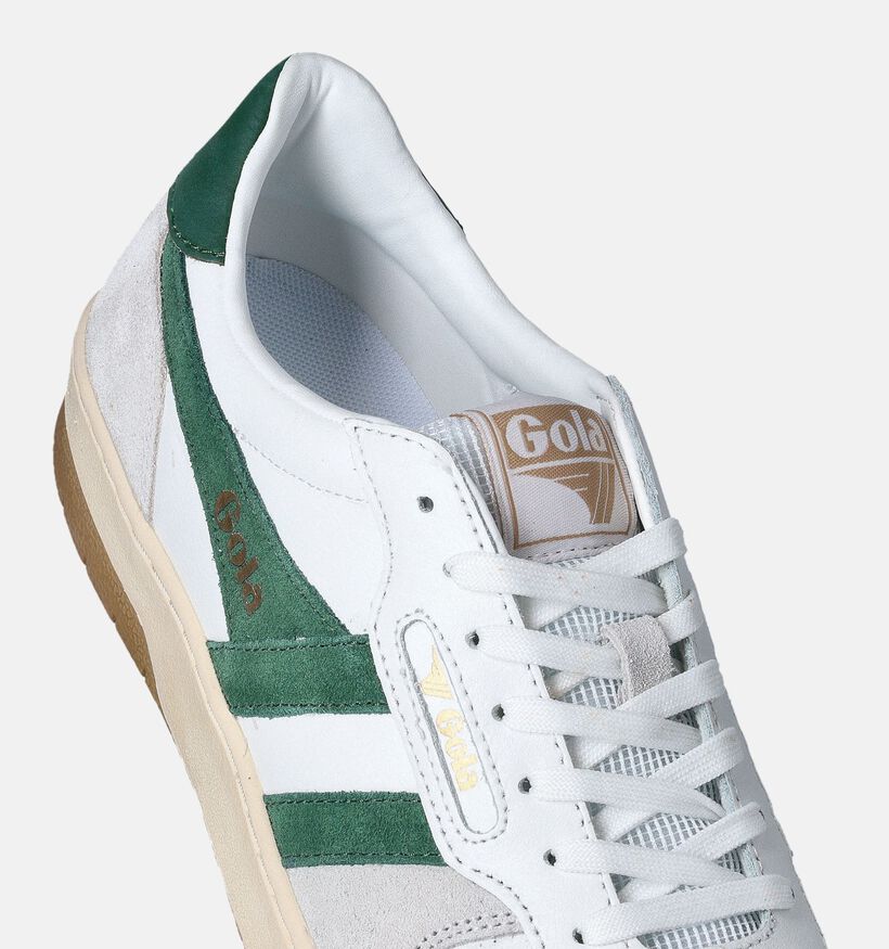 Gola Hawk CLB336 Baskets en Blanc pour hommes (352804) - pour semelles orthopédiques