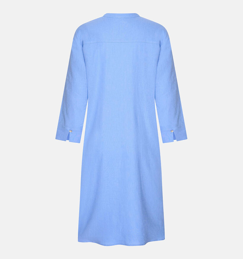 Expresso Provence Blauwe Midi Jurk voor dames (359606)