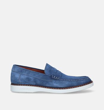 Mocassins bleu