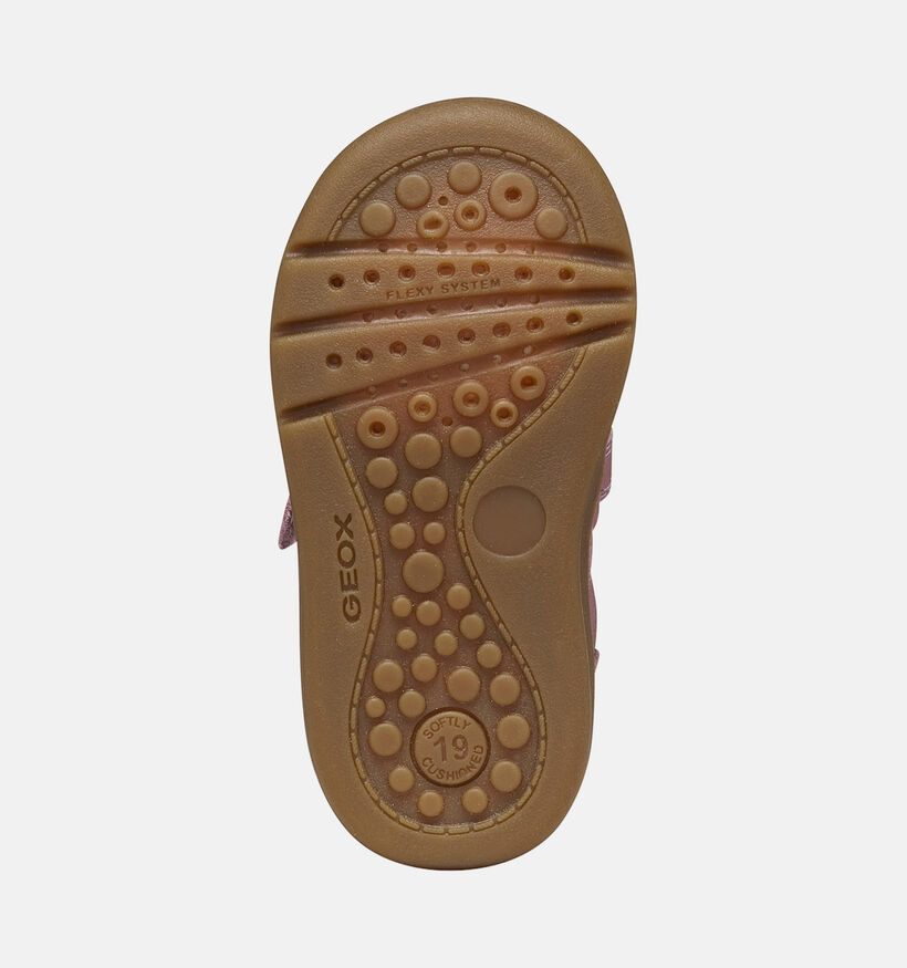 Geox Biglia Roze Babysneakers voor meisjes (377764) - geschikt voor steunzolen